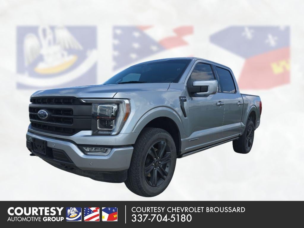 2023 Ford F-150 XL in Silver — front three-quarter view