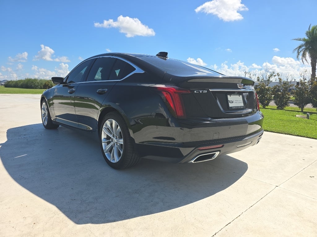 2025 Cadillac CT5 — rear three-quarter view
