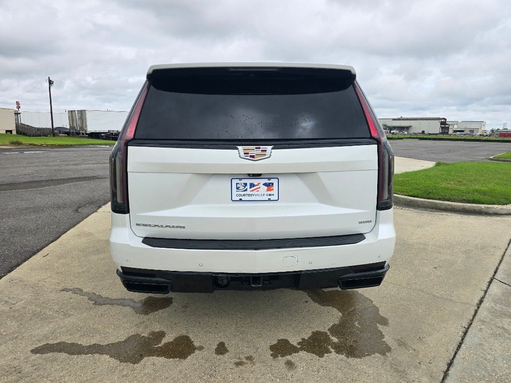 2022 Cadillac Escalade ESV — rear three-quarter view