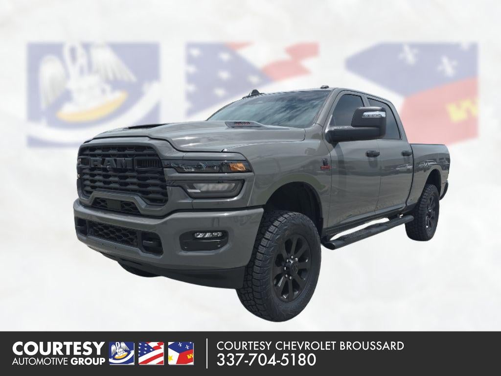 2026 RAM 2500 Black Express in Gray — front three-quarter view