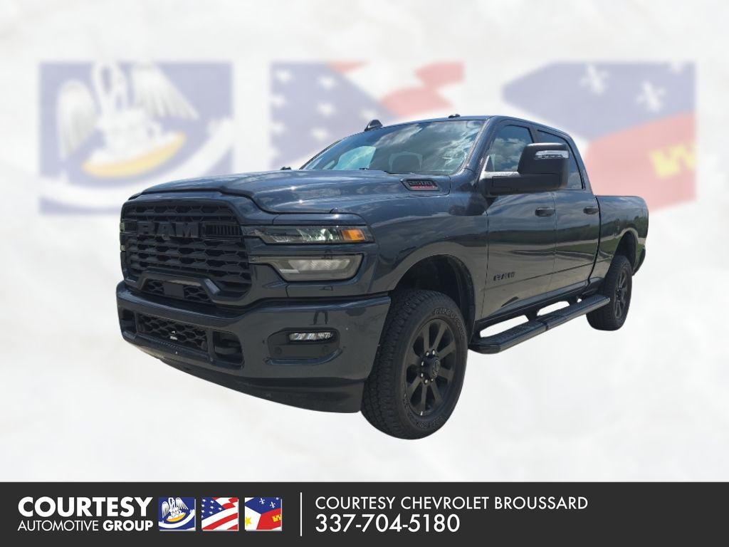2026 RAM 2500 Big Horn in Blue — front three-quarter view